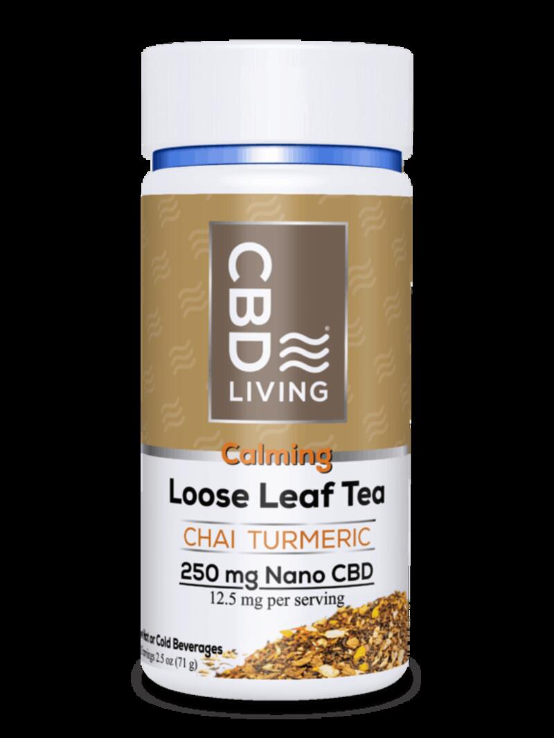 CBD Living Chai Turmeric Tea 250 mg