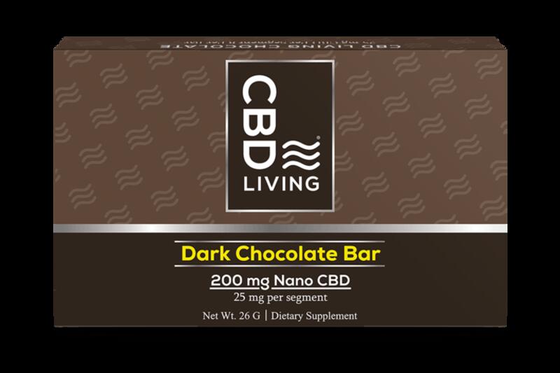 CBD Living Dark Chocolate 200mg
