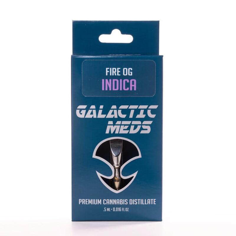 Cartridge - 500mg THC - Galactic Meds