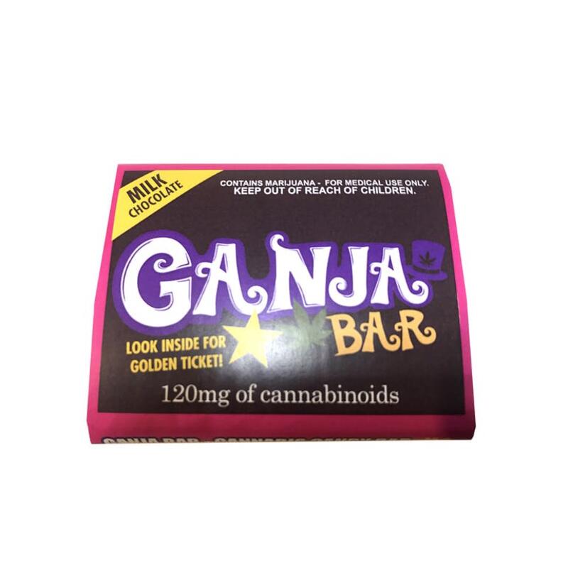 Ganja Chocolate Bar - 120mg