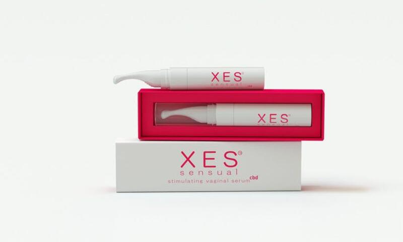 XES sensual stimulating vaginal serum CBD & CBG
