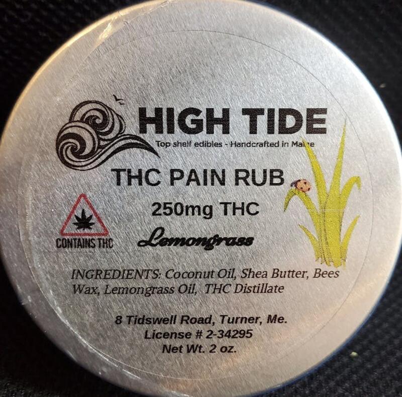 High Tide - THC Rub (250mg)