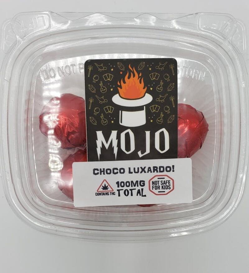 MOJO 100mg Choc Luxardo Cherries