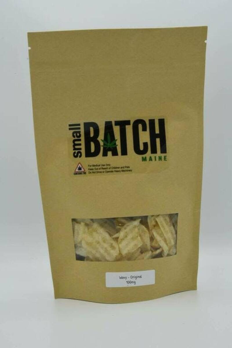 Small Batch 100mg Wavy Chips