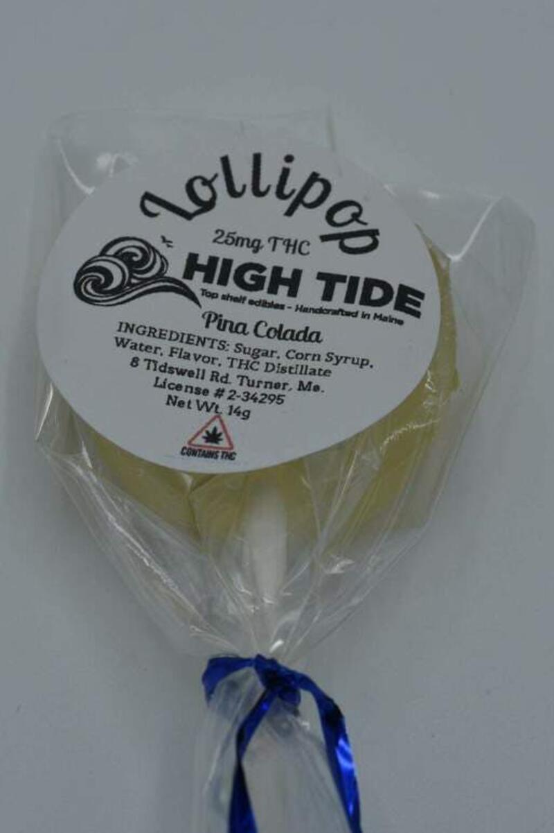 High Tide 25mg Pina Colada Lollipop