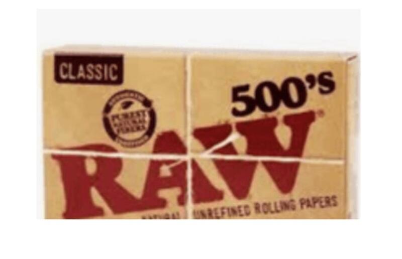 RAW 500 1.5 inch papers