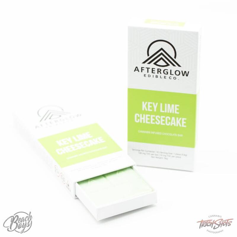 100mg Key Lime Cheesecake Bar - Afterglow Edibles