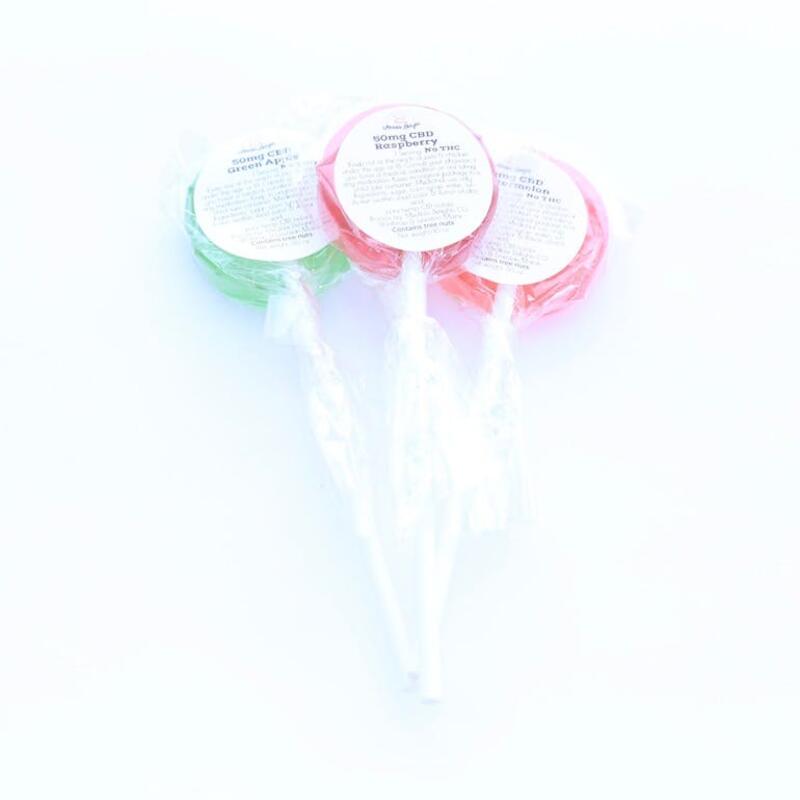 50mg CBD Lollipop (2 for $12) - Medible Delights