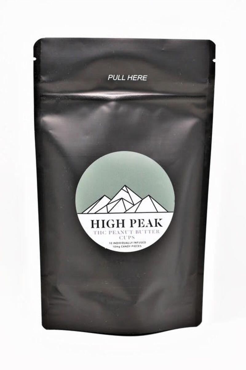 100mg Peanut Butter Cups (10-pack) - High Peak Cannabis Co