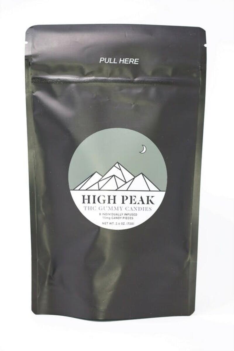 120mg THC Gummies (8-pack) - High Peak Cannabis Co