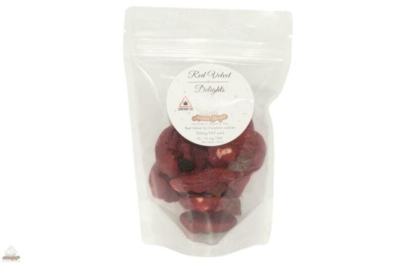 100mg Red Velvet Delights (10 Pack) *Limited Holiday Edition* - Medible Delights