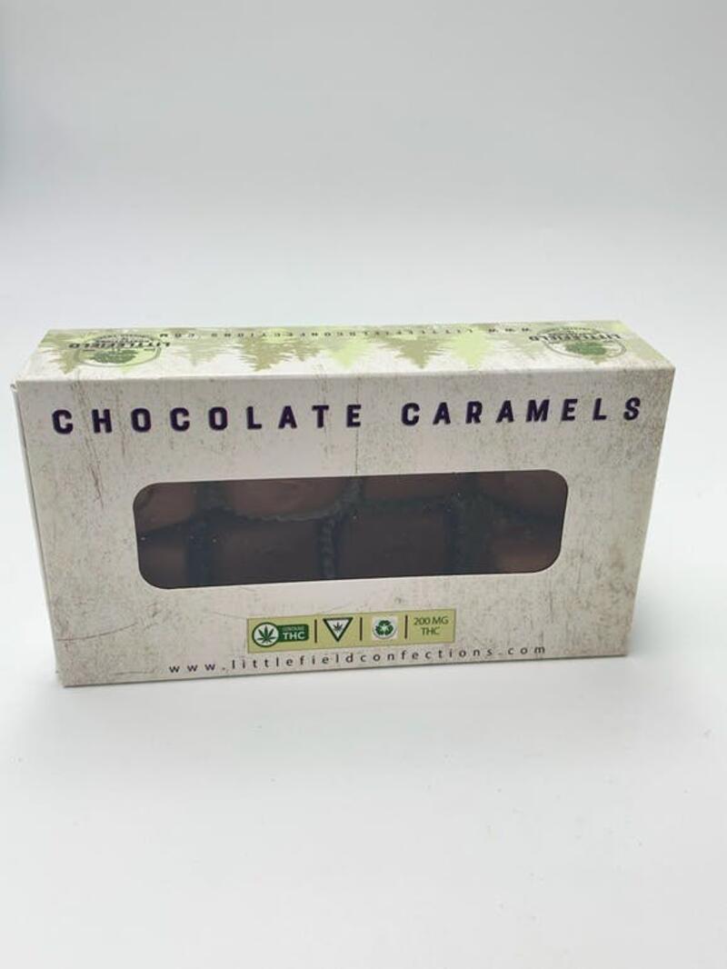 200mg Chocolate Covered Caramels