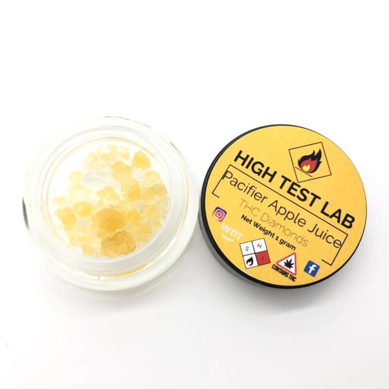 High Test Labs "Pacifier x Apple Juice" THC Diamonds