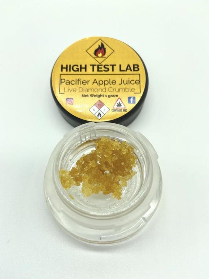 High Test Labs "Pacifier x Apple Juice" Diamond Crumble