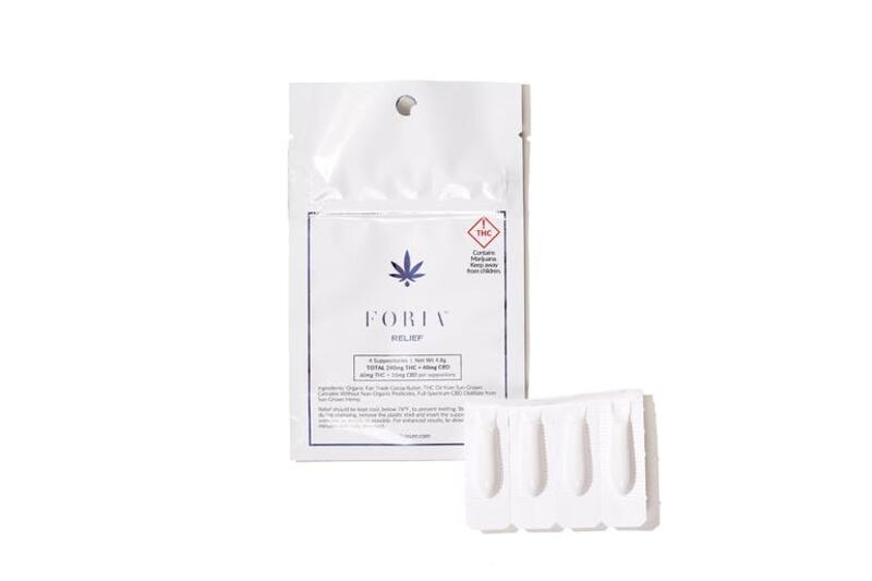FORIA Relief (4-pack) Suppositories