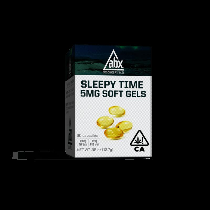 Absolute Extracts - Sleepy Time - Soft Gels - 30 Capsules - [25MG]