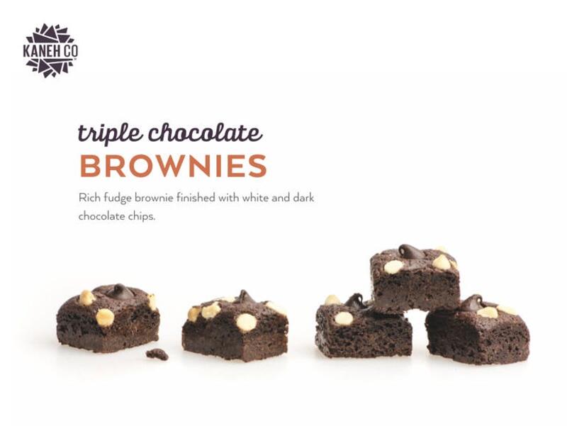 Kaneh - Brownies - Triple Chocolate Brownie - [100 MG]