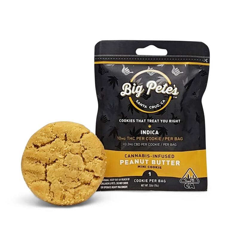 Big Pete's - Mini Cookie - Peanut Butter Indica - Single