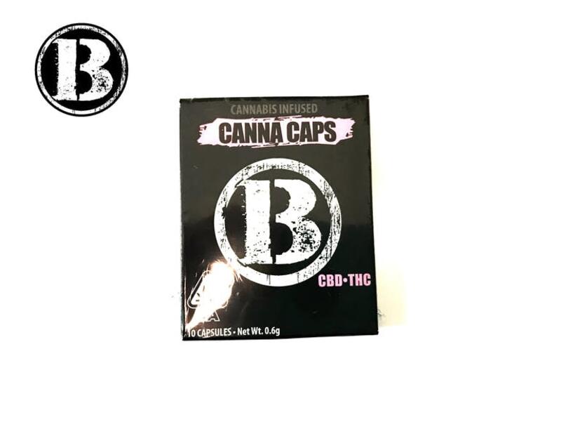 Blank Brand - Capsules - CBD:THC Canna Caps (10MG)