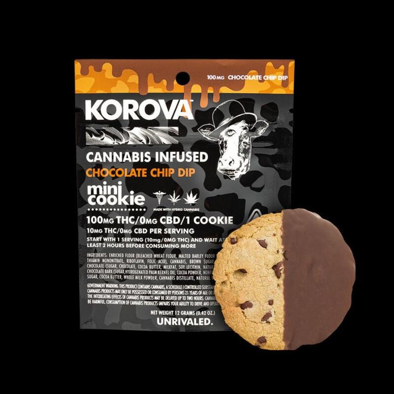 Korova - Chocolate Chip Mini Dip, 100mg