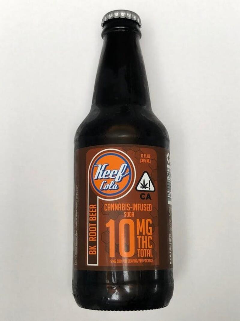 Keef - Root Beer - 10 MG THC Drink - 12 Fl OZ
