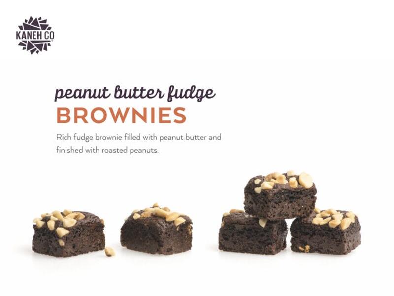 Kaneh - Brownies - Peanut Butter Fudge Brownie - [100 MG]