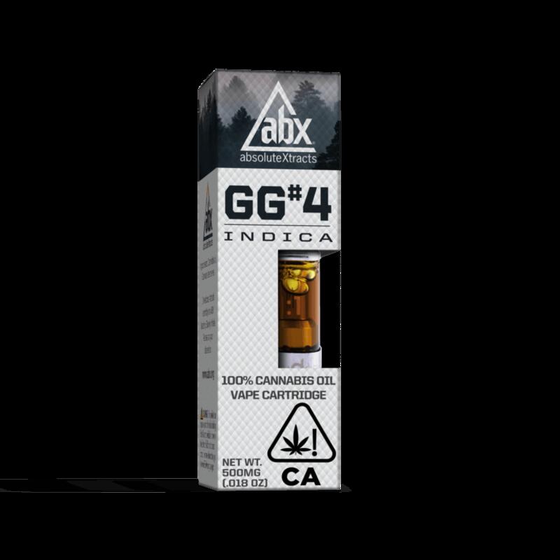 Cartridge Absolute Extracts - Cartridge - GG4 - Indica - [HALF GRAM]