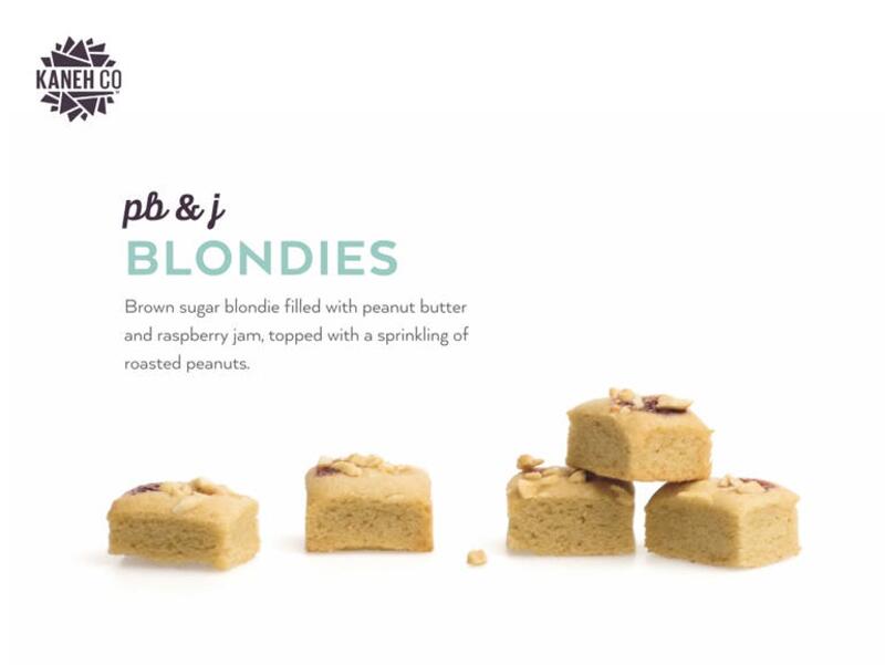 Kaneh - Blondies - Peanut Butter & Jelly Blondies - [100 MG]