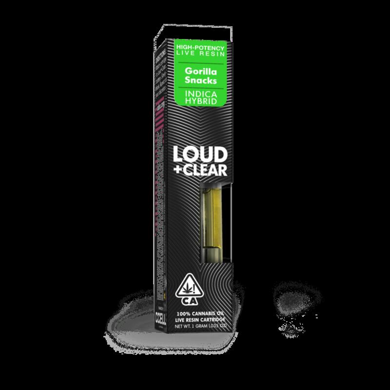 Loud + Clear | Gorilla Snacks Cartridge, 1g