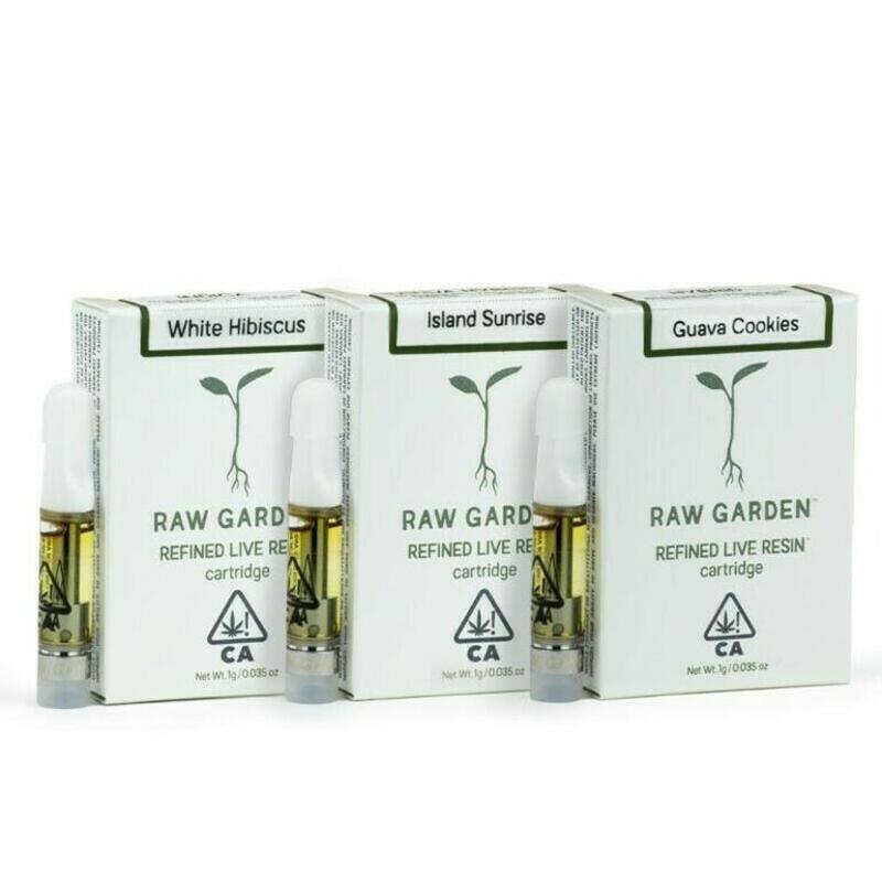 Raw Garden | $169 for 3gs of Raw Garden Refined Live Resin Cartridges (3g) (3pk)