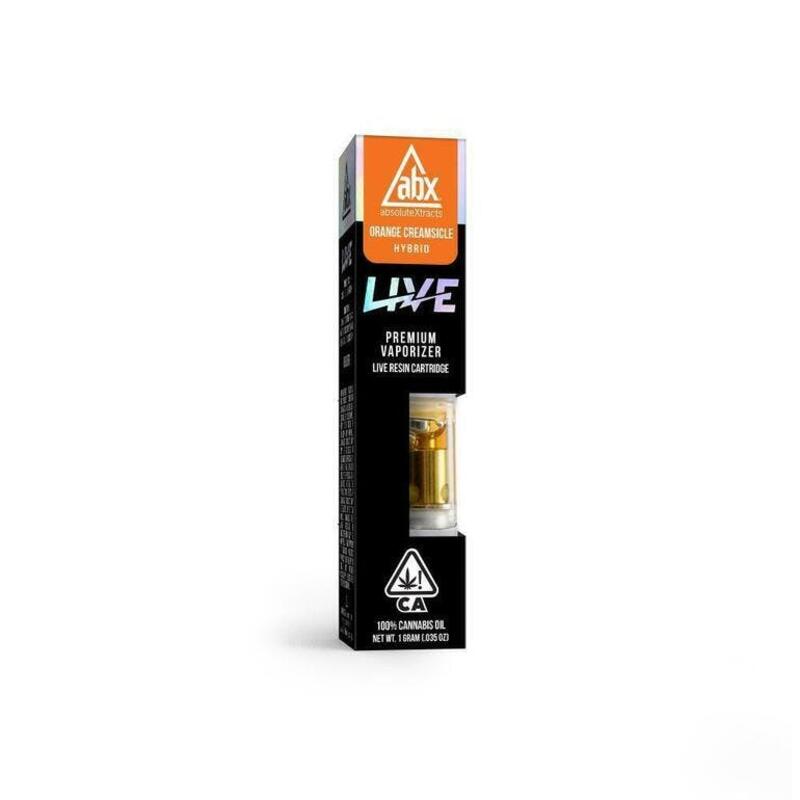 ABX Live - Orange Creamsicle | Vape Cart - 1g