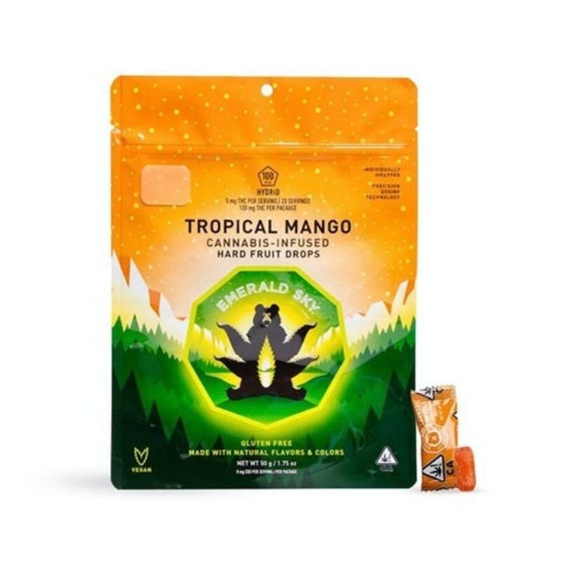 Emerald Sky - Tropical Mango 2pk | Hard Fruit Drops - 10mg
