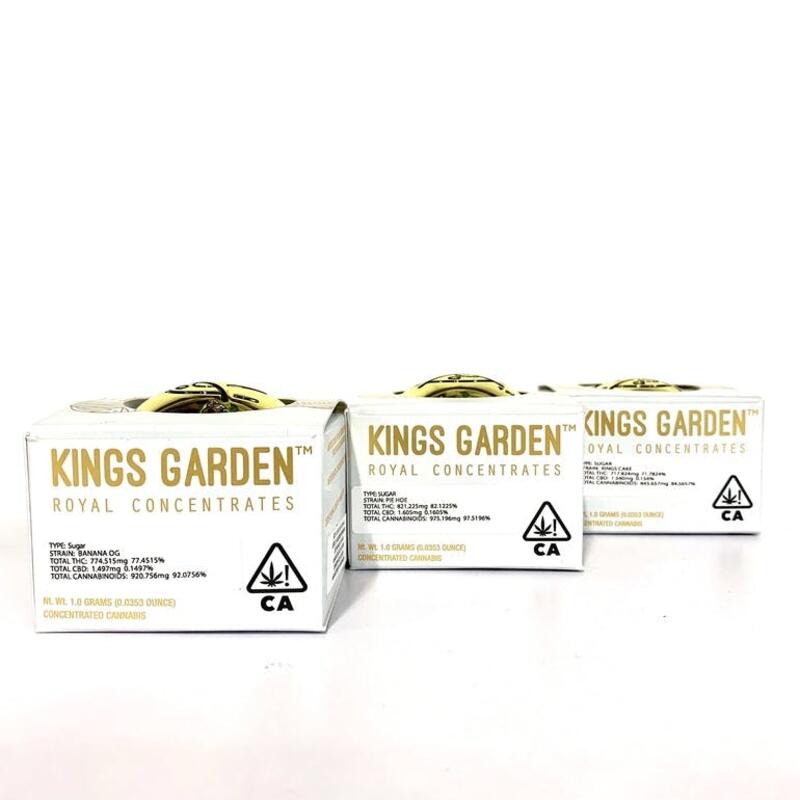 Kings Garden - Sugar (Click for Strains)