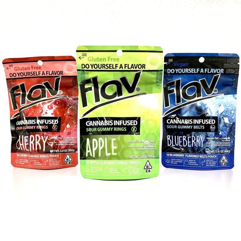 Flav - edibles (Click for Flavors & Textures)
