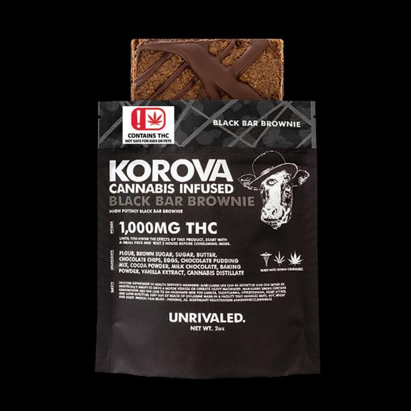 Korova Black Bar 1000mg