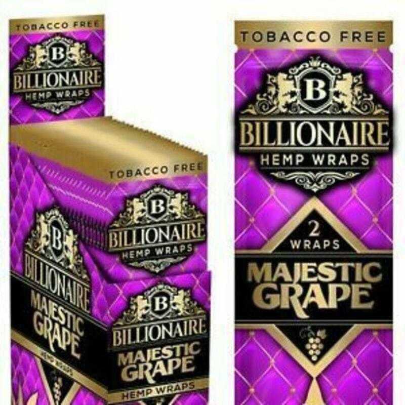 Billionaire Majestic Grape Hemp Wraps
