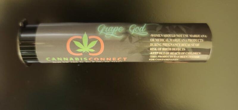 Cannabis Connect Cart Grape God