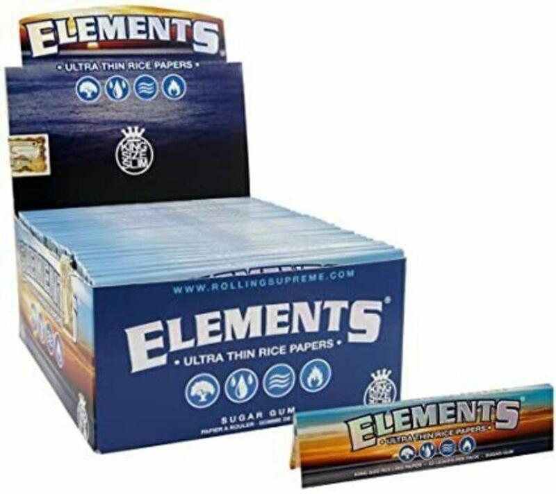 Elements Ultra Thin Rice Papers King Size