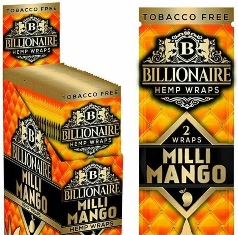 Billionaire Milli Mango Hemp Wraps