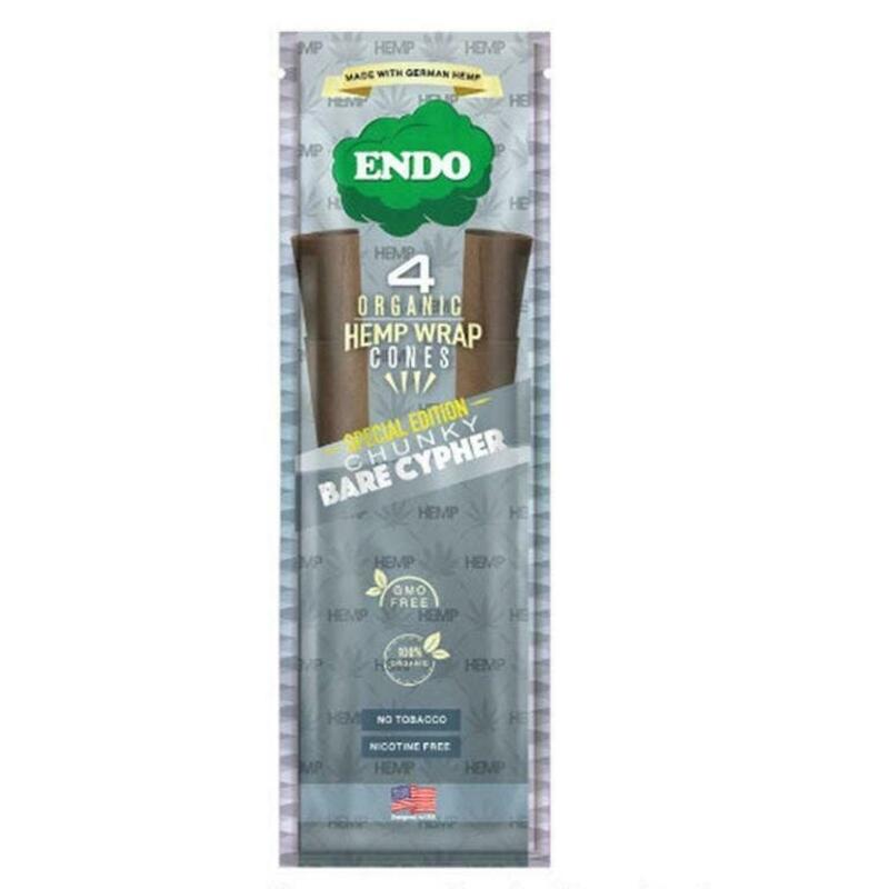 Endo Special Edition Chunky Bare Cypher Hemp Wrap Cones