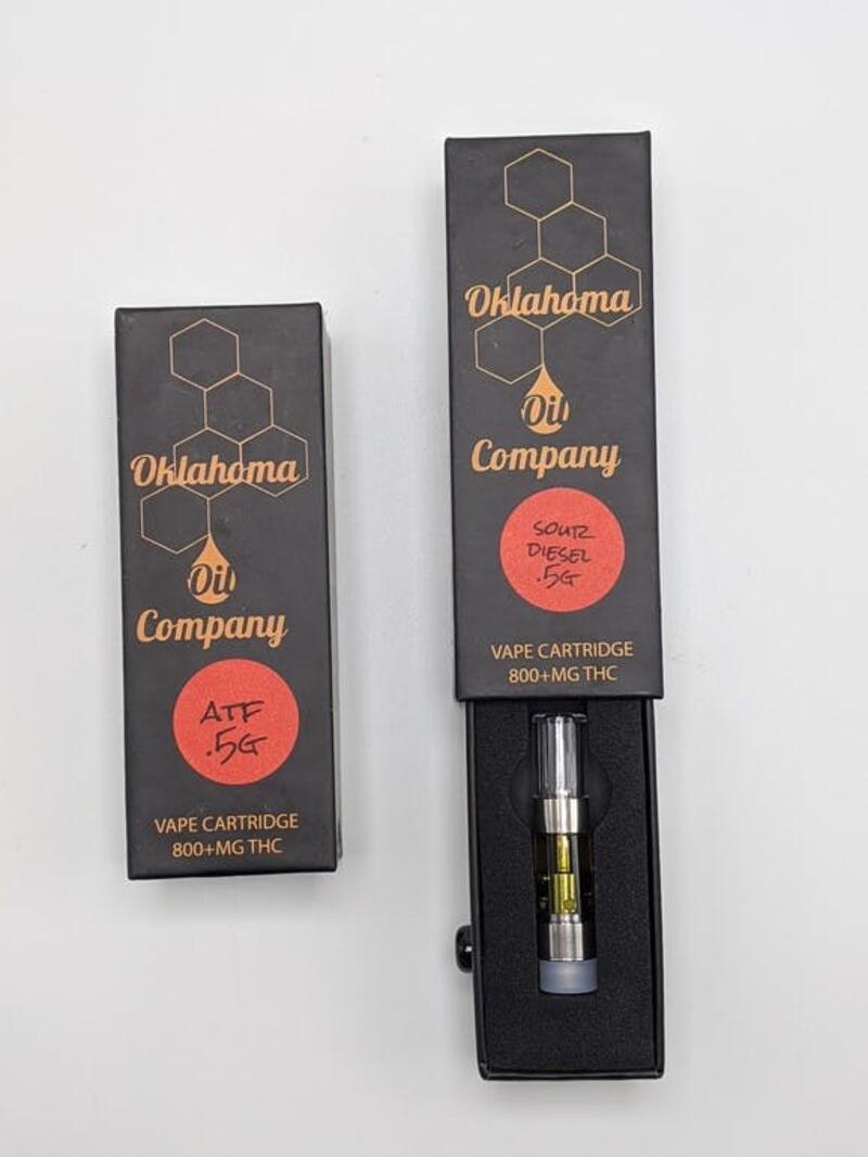 Oklahoma Oil Co. Cartridge - 1/2 gram