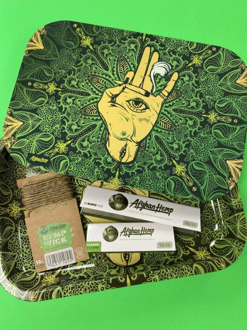 Large Rolling Tray w/ Magnetic Lid