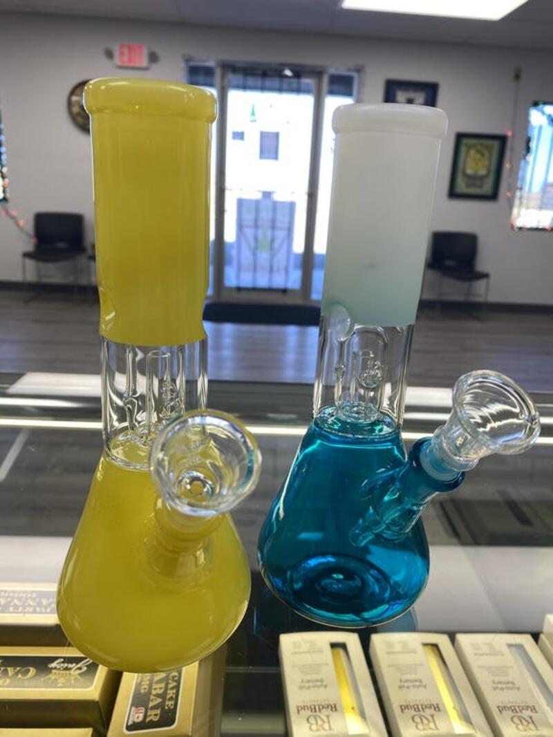 Medium Glass Bong-Assorted Colors