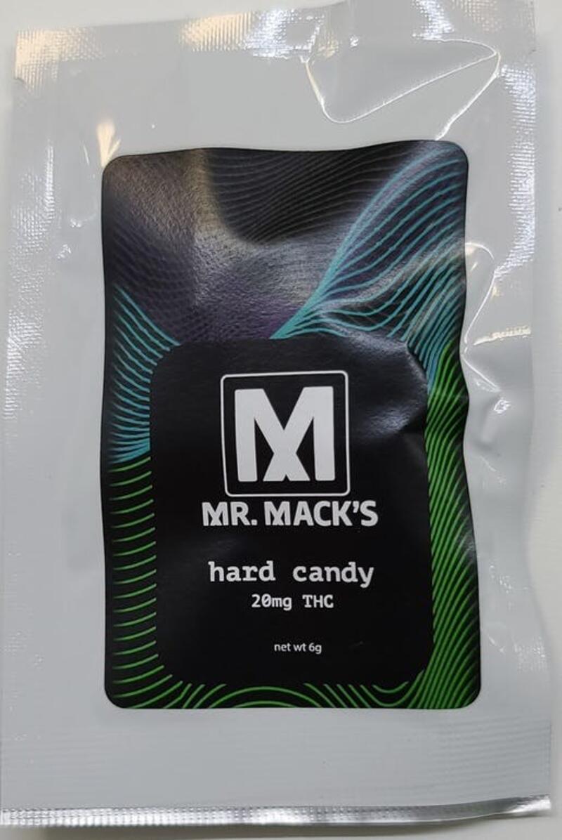 Mr. Macks Hard Candy 20mg single pk