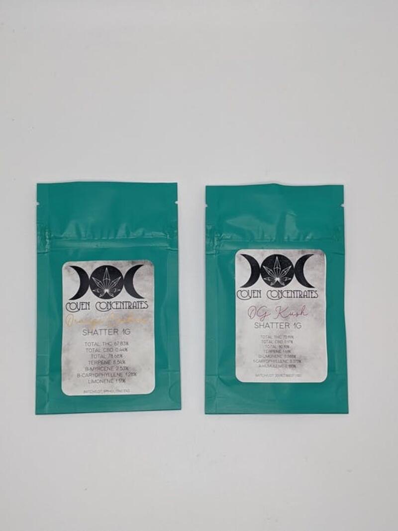 Coven Concentrates - 1g Shatter