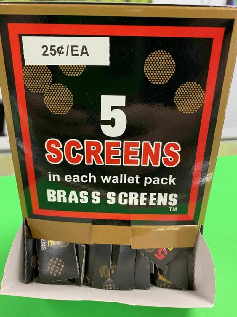 Brass Screen Filters 5 pk