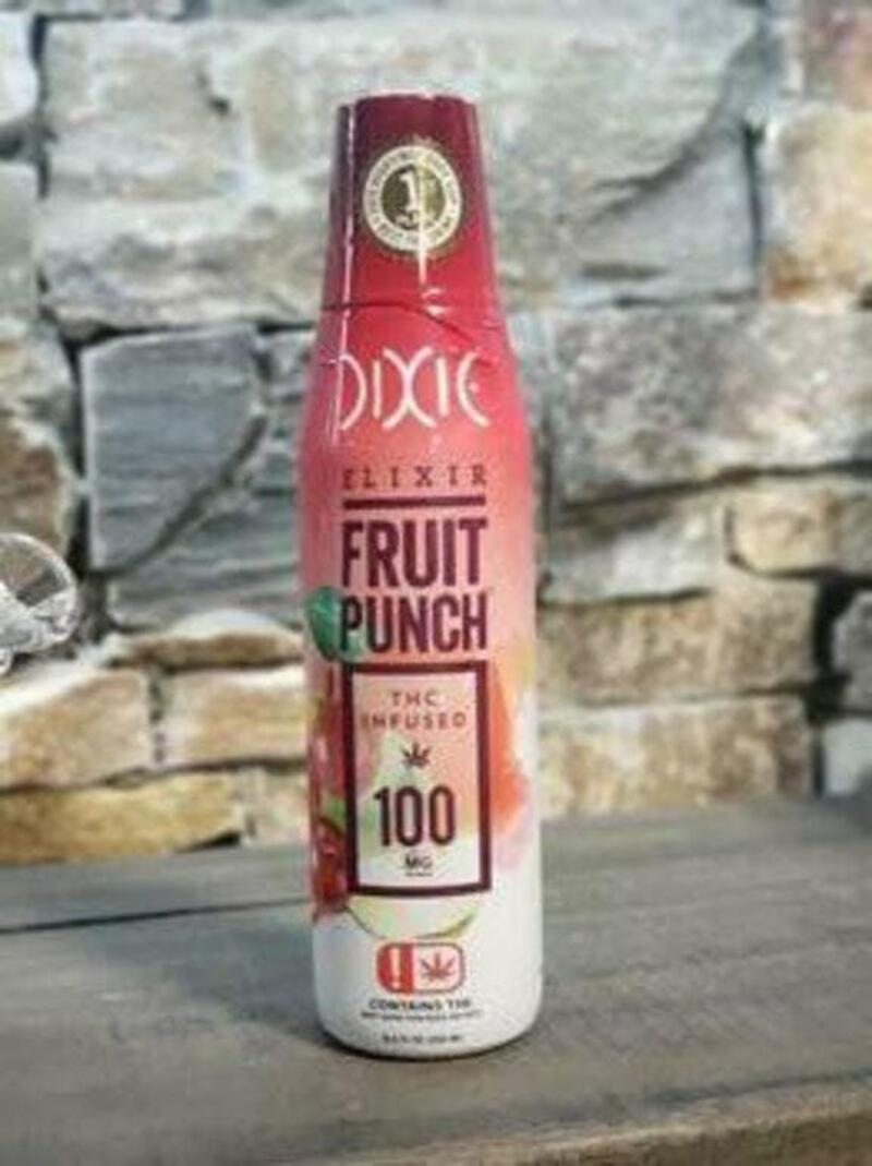 Dixie 100mg Elixir - Fruit Punch