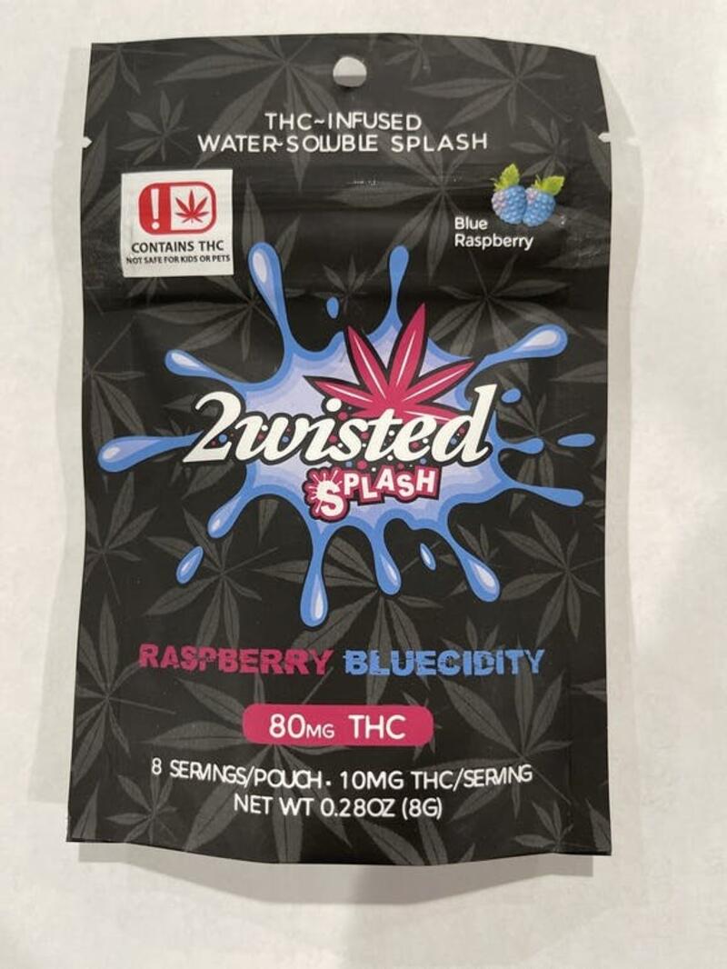 2wisted Splash- Raspberry Bluecidity
