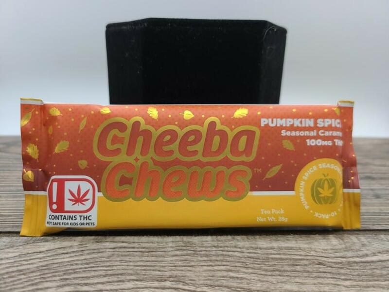 Cheeba Chews - Pumpkin Spice Caramel - 100mg