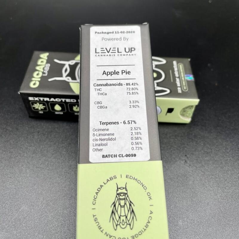Cicada Labs - Apple Pie Live Rosin Cartridge 500 MG (OTD - TAX INCLUDED)